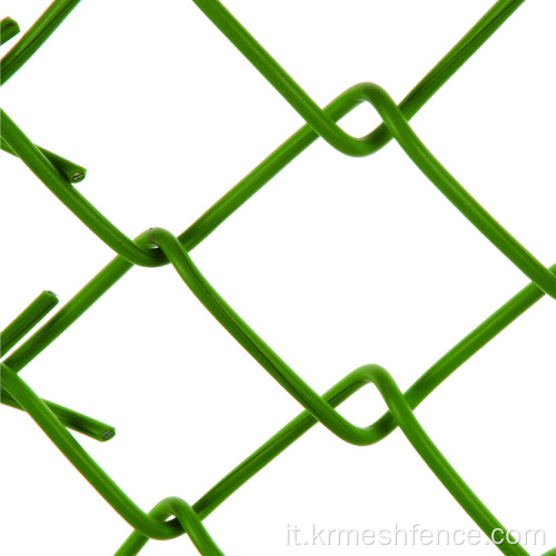 recinzione a maglie rivestite da 10 spessori per giardino